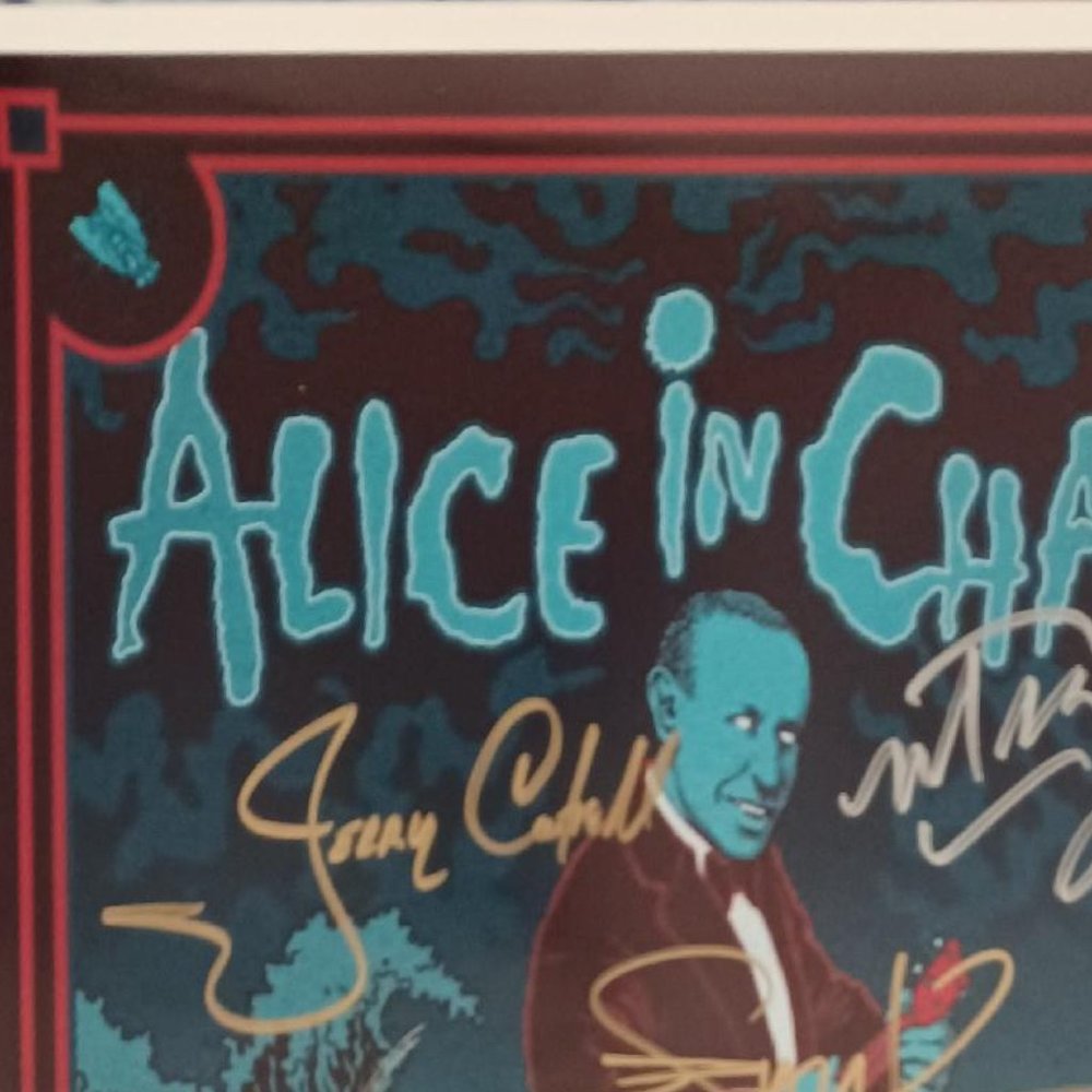2015 Alice in Chains SIGNED Original Concert Poster REPRODUCTION (RP) - Picture 2 of 5
